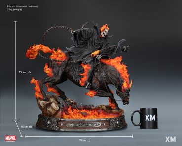 XM Studios Ghost Rider on Horse